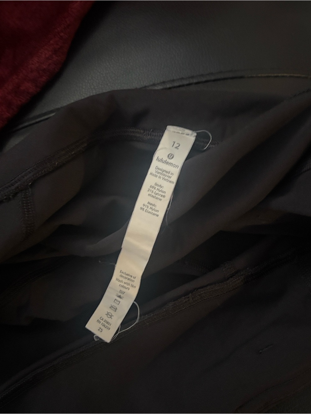 Lululemon athletica size 12 High-Waist Womens capris Leggings - Picture 3 of 4